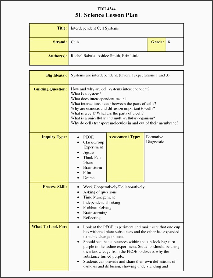 the lesson plan is an extremely useful way of planning the include engage explore explain elaborate and evaluate each e is geared towards student