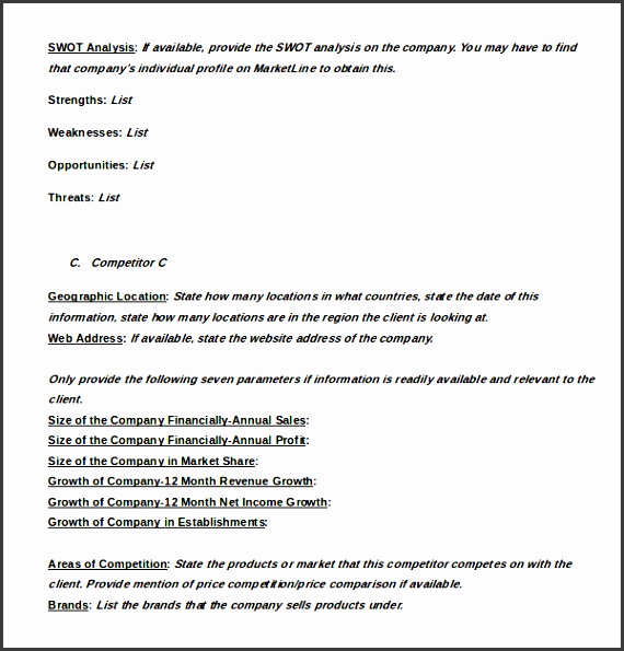 restaurant swot analysis example