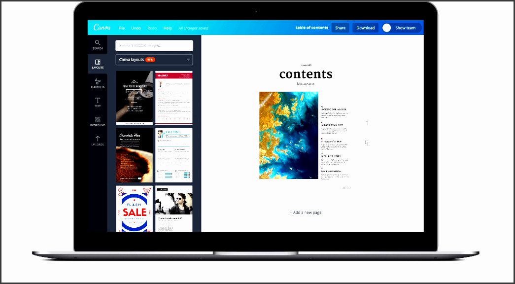 create a table of contents to help your readers navigate through your work