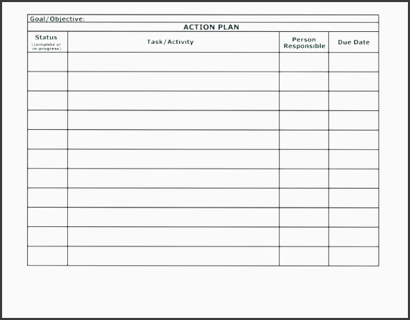 february 2017 archive action plan template example