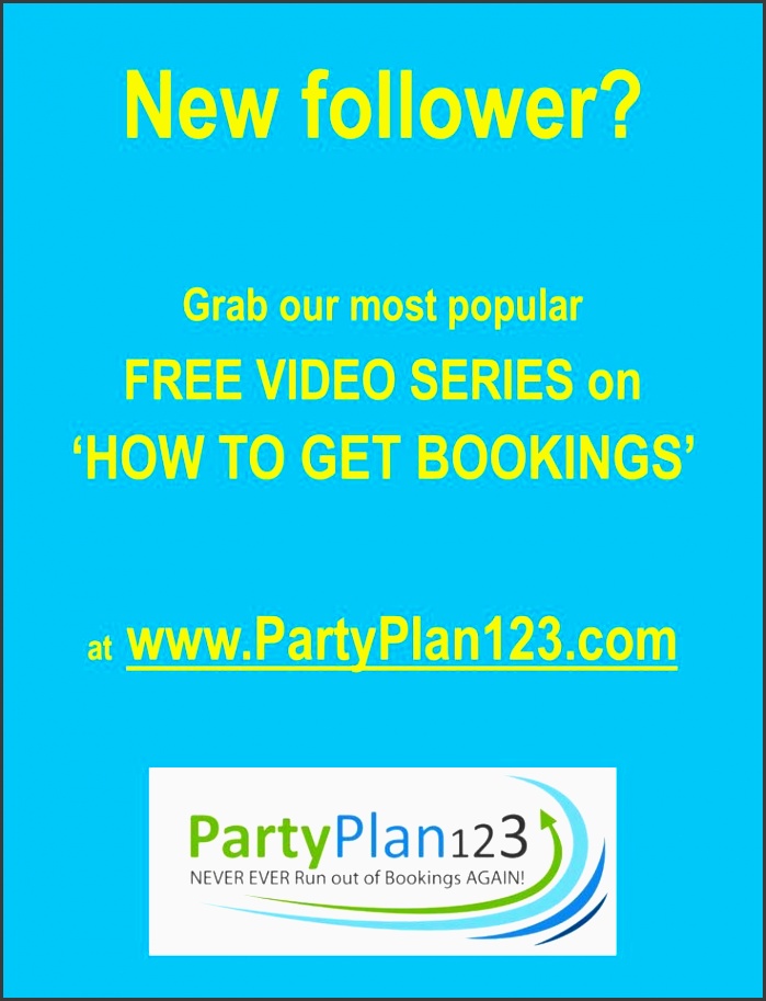 grab our most popular free video series on bookings Â direct sales tipsparty plan