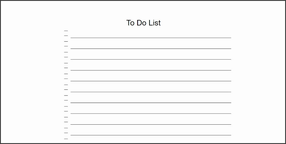 printable to do list my to do list