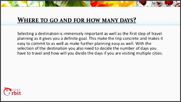 travel planning made easy with justorbit 2