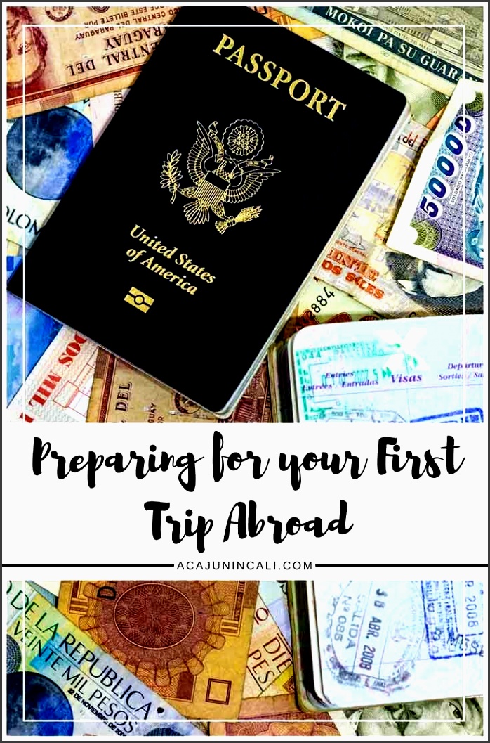 what to do before going abroad for the first time