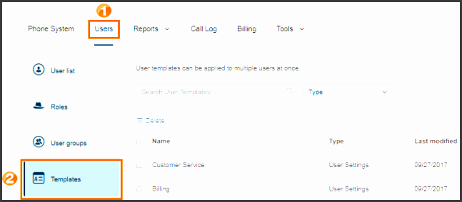 the administrator should log in to the ringcentral online account and go to the users