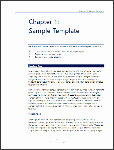 user manual template