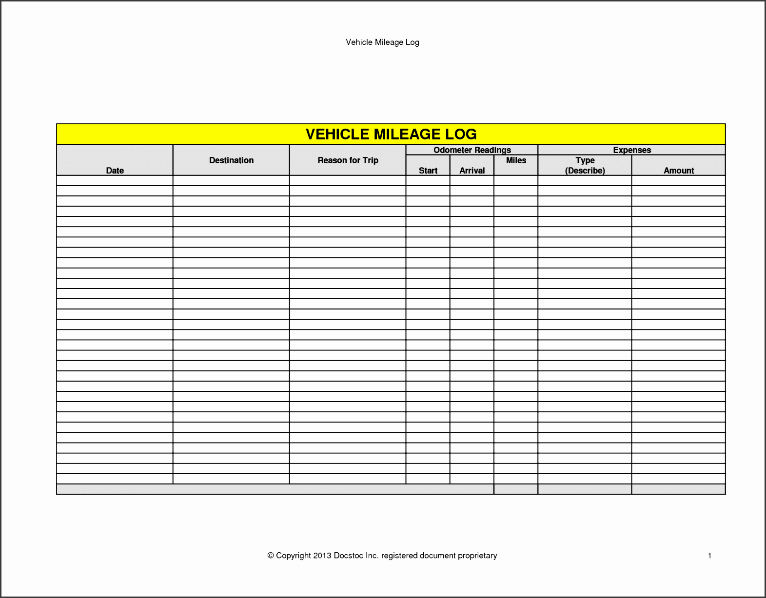 image vehicle mileage log template pc android iphone and