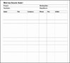 11 Volunteer Sign Up Sheet Template