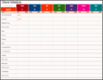 10 Weekly Planner Template In Word