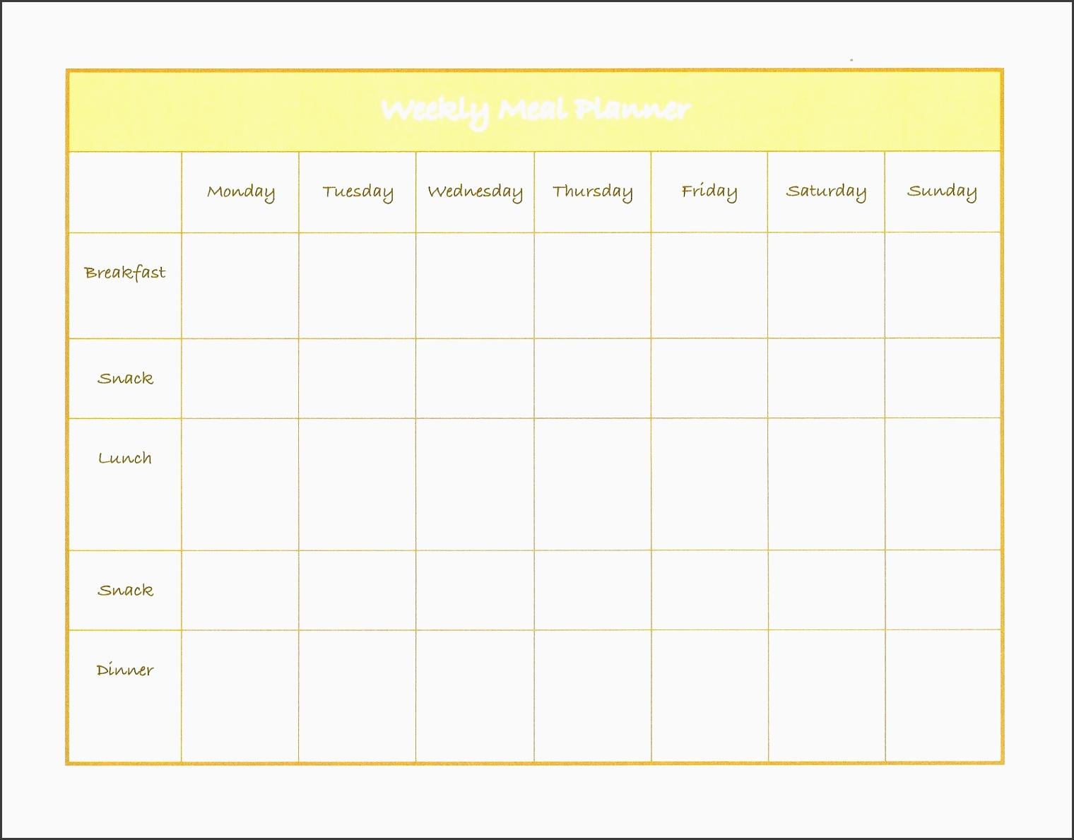 10 Weekly Planner Template In Word SampleTemplatess SampleTemplatess