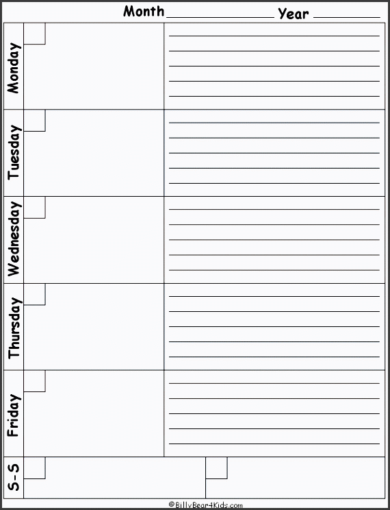 weekly planner