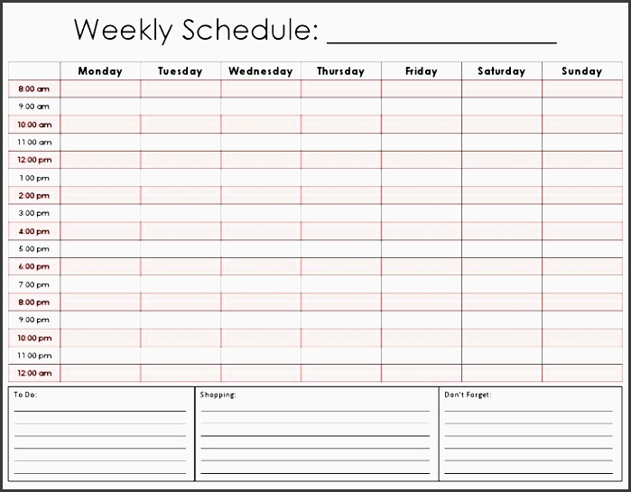 8 best images of weekly hourly calendar printable free printable weekly schedule planner printable daily hourly schedule template and free printable