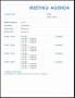10  Agenda Outline Template