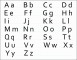 6  Alphabet Letter Templates