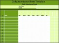 6 Attendance Excel Template