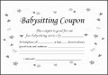 9  Babysitting Voucher Template