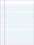 8  Binder Paper Template