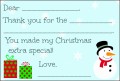 8  Blank Thank You Card Template