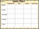 8  Blank Weekly Lesson Plan Template