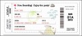 7  Boarding Pass Invitations Templates Free