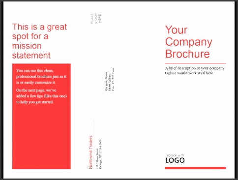 Downloadable Word Brochure Templates And Formats