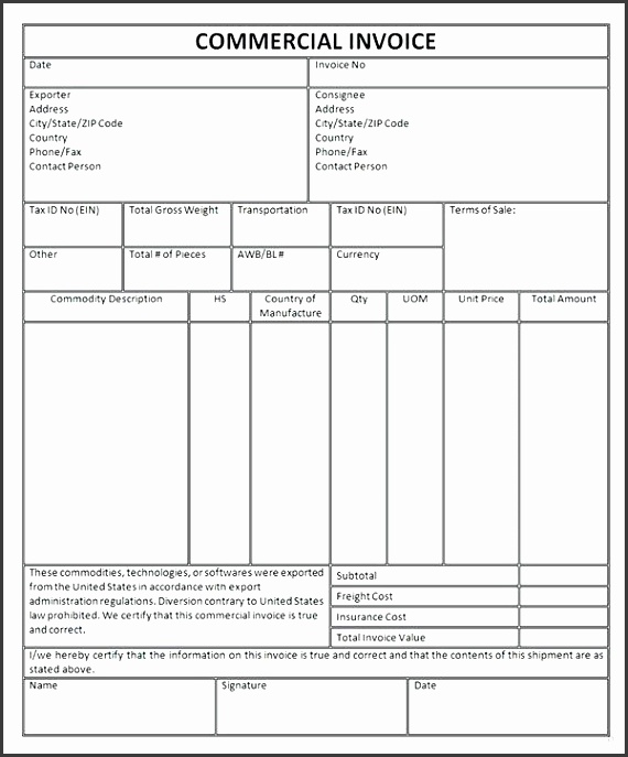 mercial Invoice Excel mercial Invoice Templates Download Free Documents In Word mercial Invoice Model Excel – stickmangames