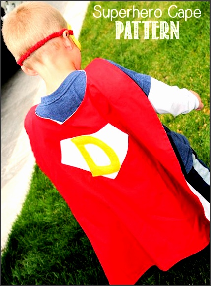 Superhero Cape Pattern by Crazy Little Projects