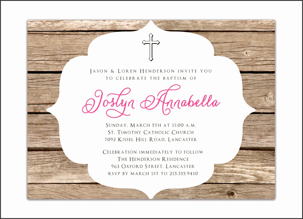 cheap baptism invitation Insrenterprises srezi simple baptism invitation with fantastic layout 15