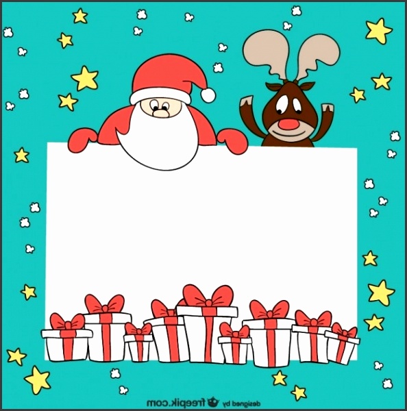 Christmas Card Template Vector Free Download