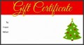9  Christmas Gift Certificates