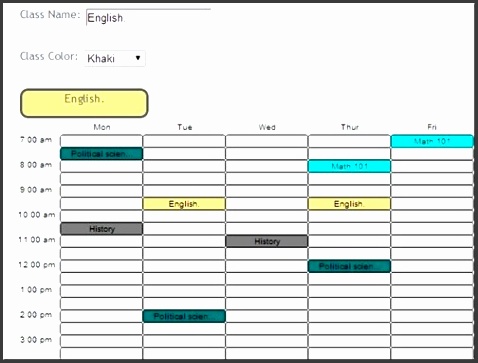 5 free websites create time table online