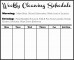 9  Cleaning Checklist Template Excel
