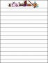 10  College Ruled Paper Template