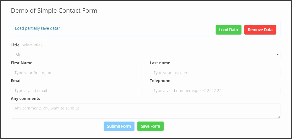 screenshots Conditional fields contact form N Media Website Contact Form with File Upload Demos