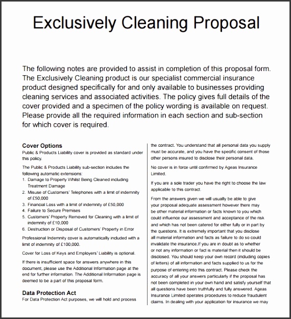 professional proposal templates