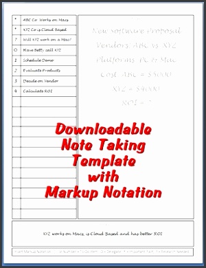 Note Taking Template nvfI2 note taking template