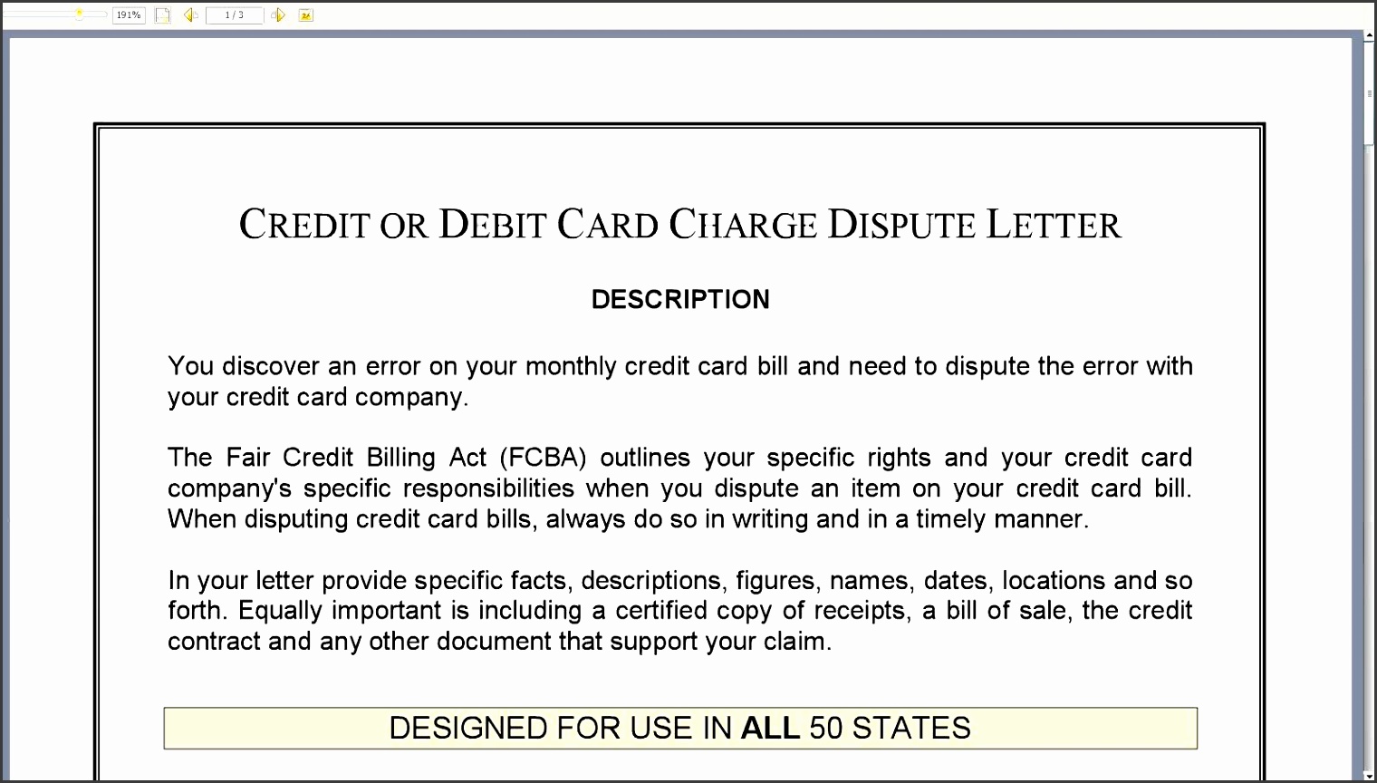 credit dispute form report equifax transunion pdf letter fedloan banking or