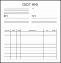 8  Credit Note Template