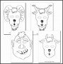 5  Dinosaur Mask Template Printable