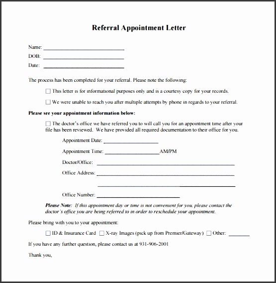 Doctor Letter Template 13 Free Sample Example Format Download
