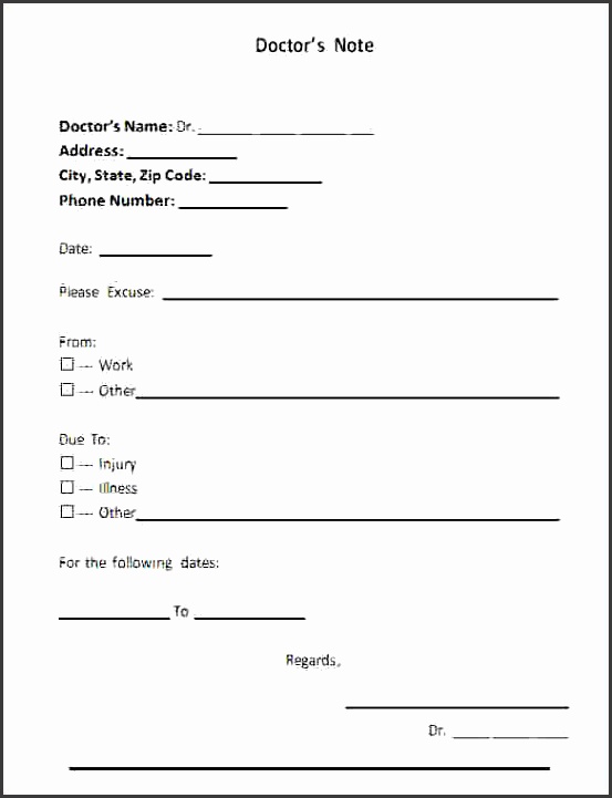 Doctors Note Template 21 Download Free Documents in PDF Word