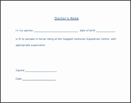 doctors note template 264