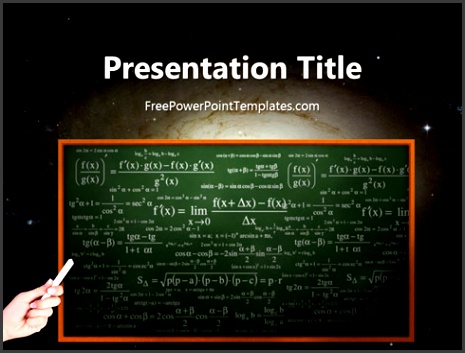 free science powerpoint template