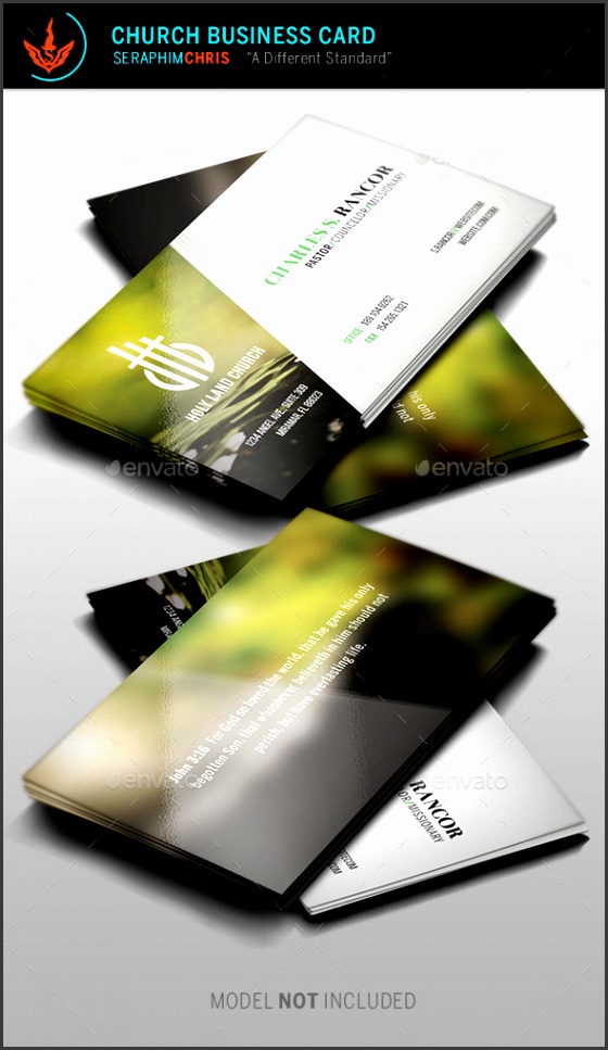 Church Business Card Template