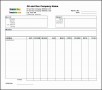 8  Editable Invoice Template