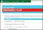 8  Emergency Preparedness Plan Template
