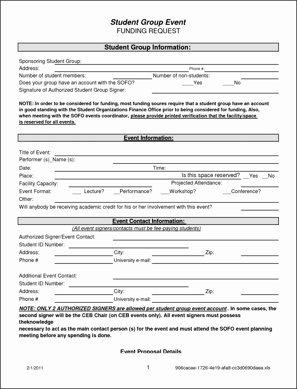 Event Proposal Sample Unique event Planning Proposal Bamboodownunder