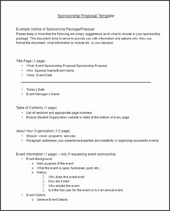 30 Event Proposal Templates Free Word PSD PDF Examples