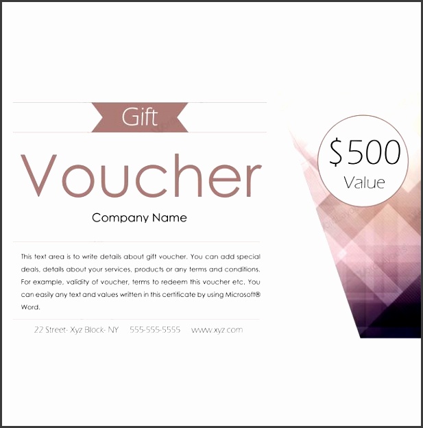 47 best Gift Certificate Templates images on Pinterest examples of vouchers