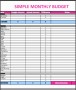 9+ Excel Budget Worksheet Template